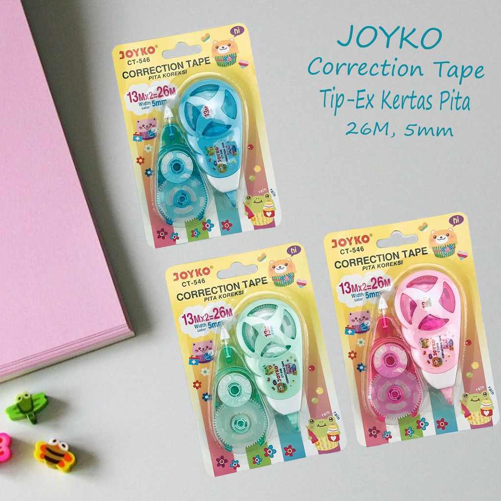 Tip-Ex * Joyko * Kertas Pita * 26m * CT-546