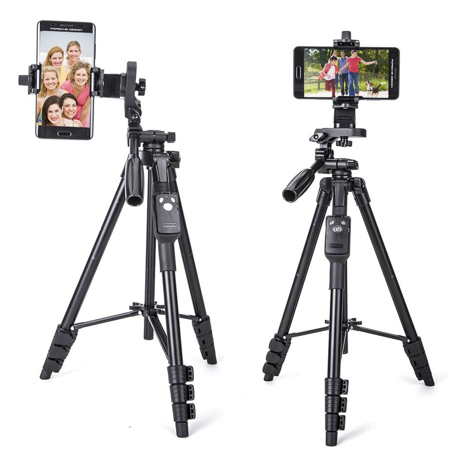 TRIPOD YUNTENG VCT 5208 Tripod Mini Tripod Kamera Standing Hp Tripod Bluetooth Tongsing Hp