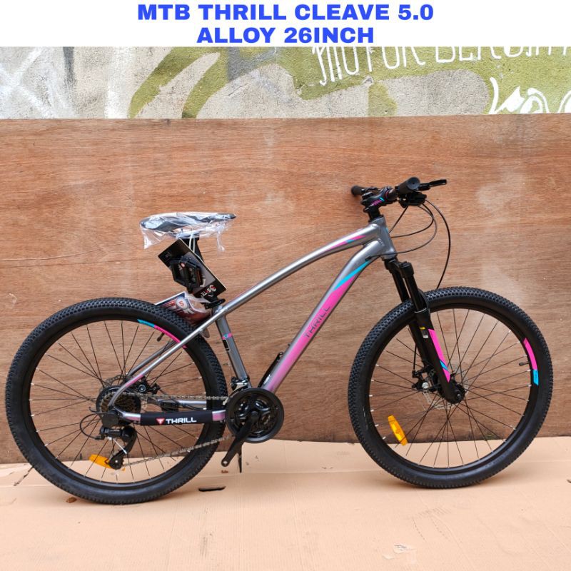 Sepeda Gunung Thrill Cleave 5.0 Alloy 26Inch