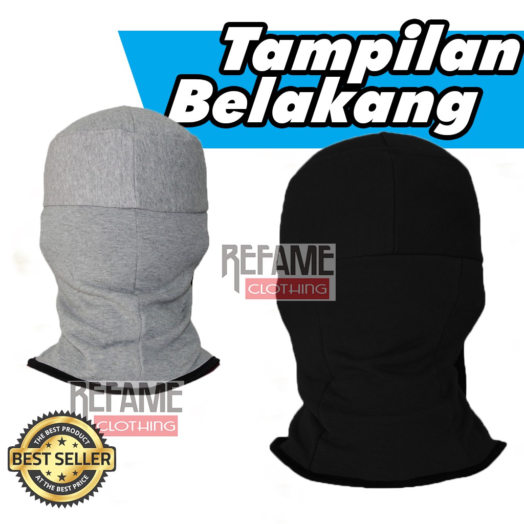 Topi Masker Jepang Bisa Buka Tutup Pria Wanita