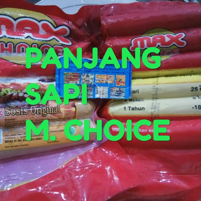 

brat SAPI PANJANG maX CHoicE bratwurst.pabrik tastymax. sumber frozen