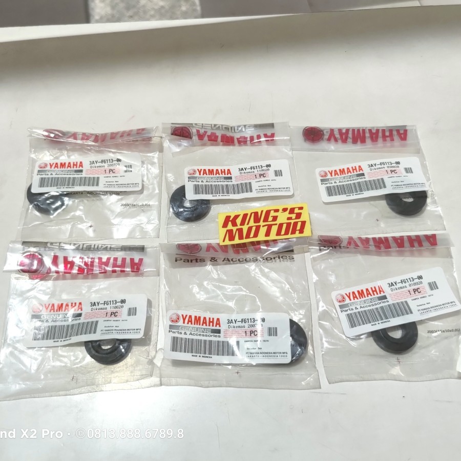 KARET DUDUKAN STANG / KUPU KUPU STANG JUPITER Z, VEGA R ASLI YAMAHA