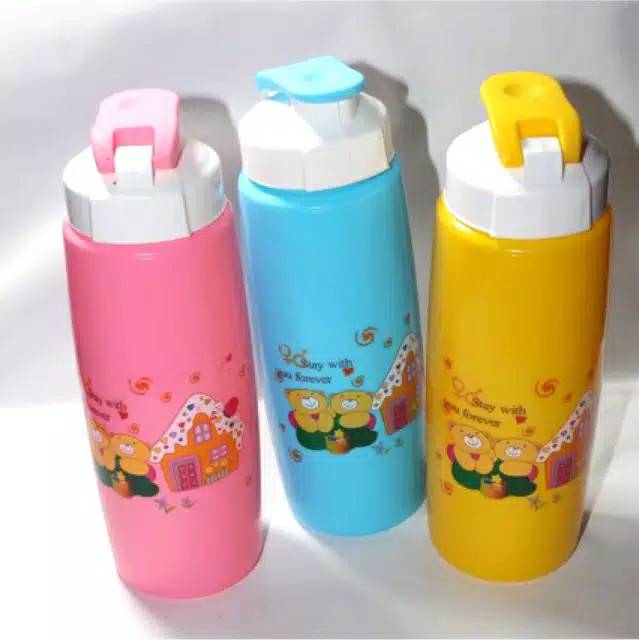 Joyashuz - Tumbler Flip Flop Anak - Botol Minum Anak - Souvenir Ulang Tahun Murah - Botol Karakter