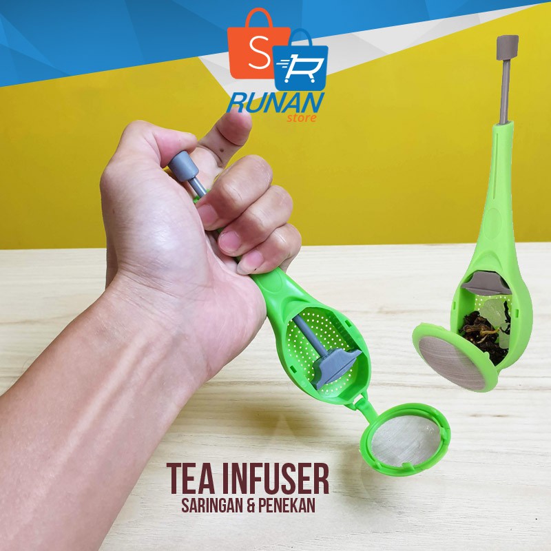 Saringan teh - Tea Infuser - Tea Filter Teh Celup Alat Peras Teh