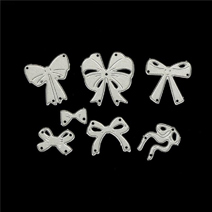 

Paper | 7Pcs Bow Cutting Dies Stencil Scrapbook Album Paper 04