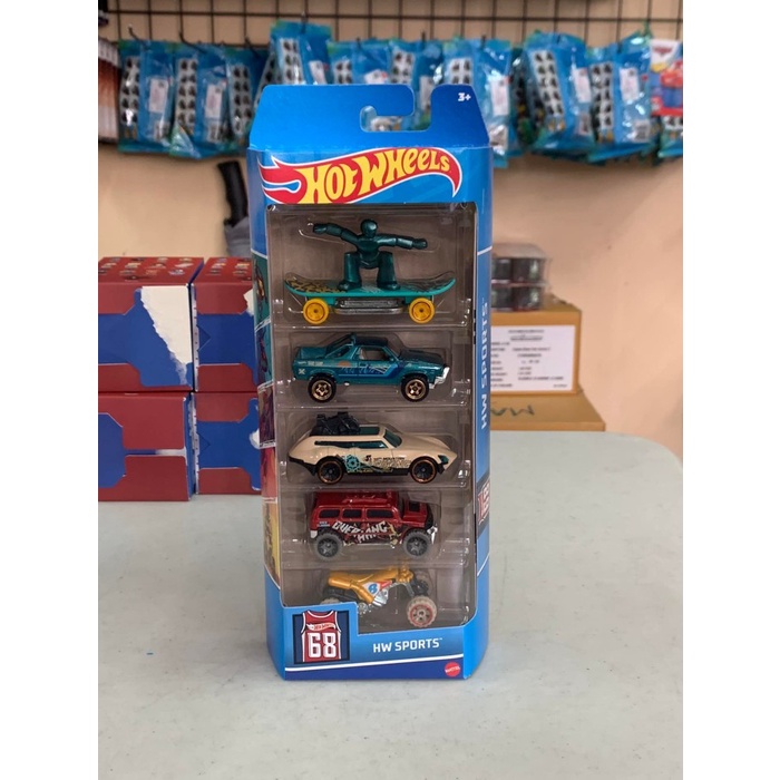 Hotwheels 5 Pack HW Sports with Subaru Brat