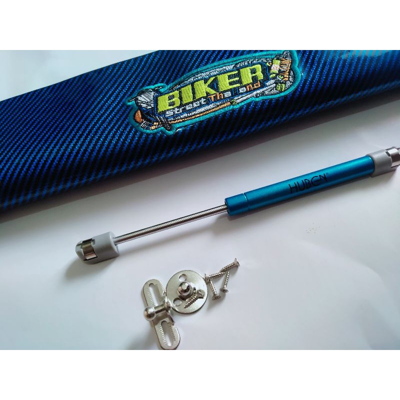 PAKET VARIASI BIRU -Hidrolik jok motor variasi Dan sarung jok Kulit jok motor beat fi beat karbu Mio