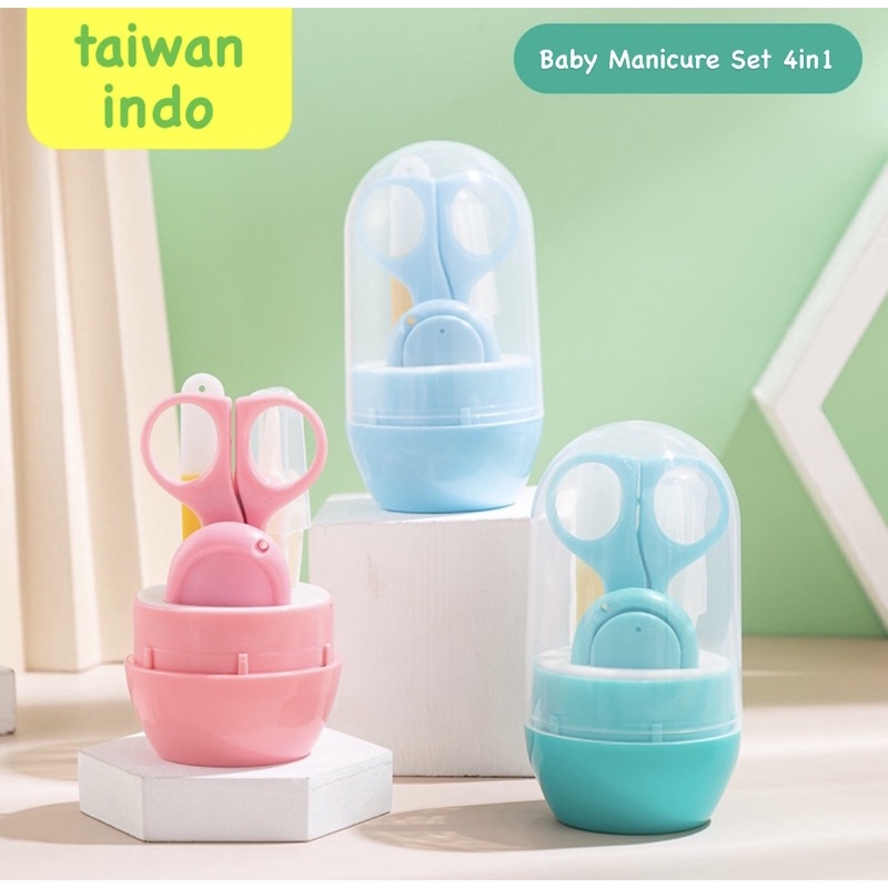 Gunting kuku bayi Nail clippers baby Set Manicure Set Bayi Kualitas
