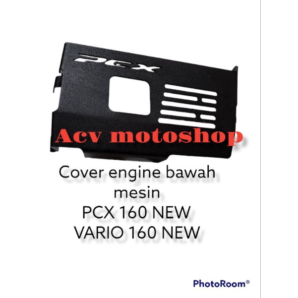 cover tutup pelindung mesin bawah VARIO 160 NEW sama PCX 160 NEW BAHAN FULL BESI TEBAL