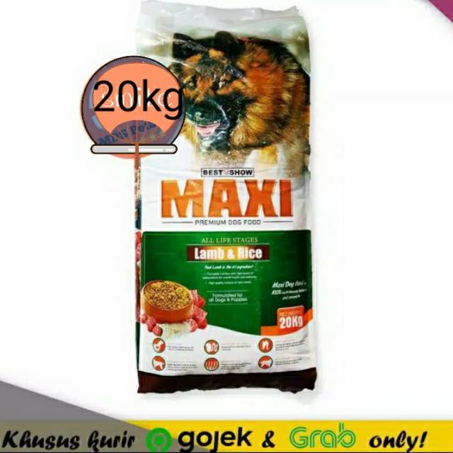 Maxi dog food 20kg