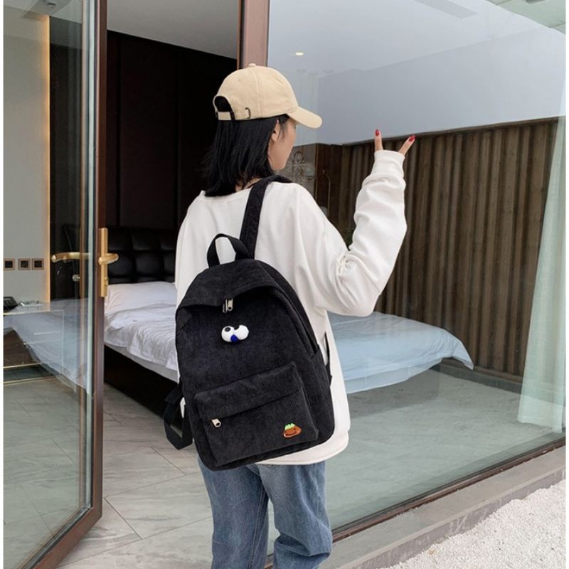 RANSEL IMPORT W1234 - BACKPACK WANITA - RANSEL WANITA - TAS RANSEL - RANSEL KOREA