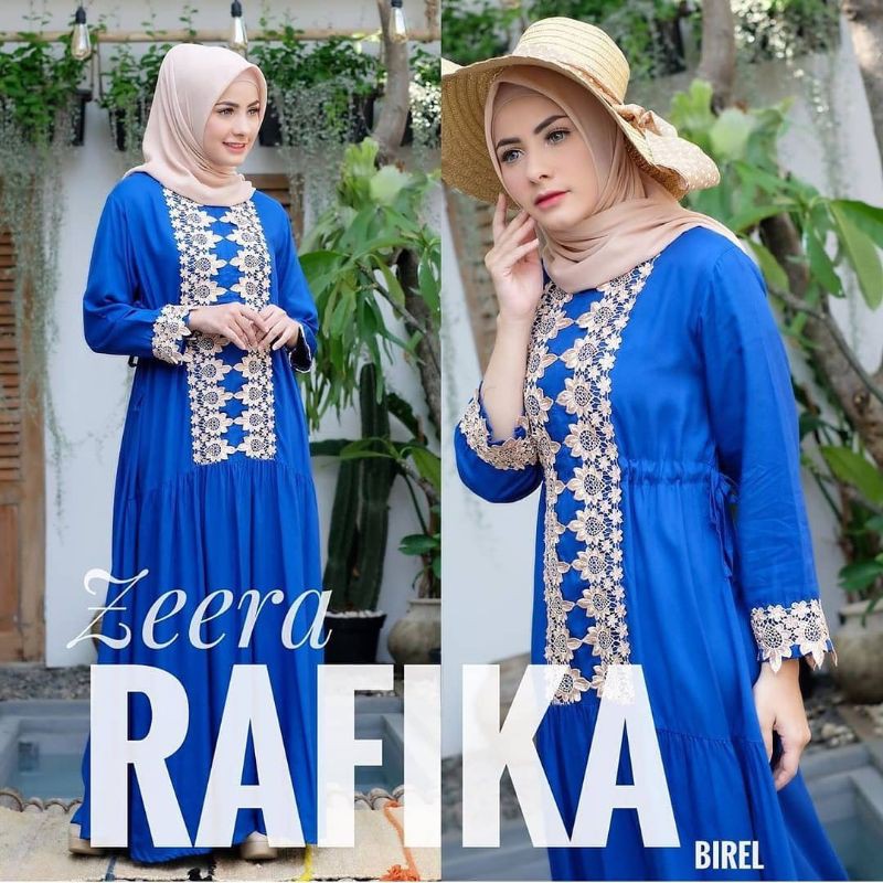 DASTER ARAB RAFIKA | RAYON SUPER GRADE A | RESLETING DEPAN BUSUI | RENDA MILO ORI