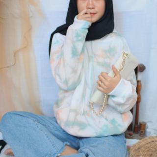 hoodie tie dye shopee