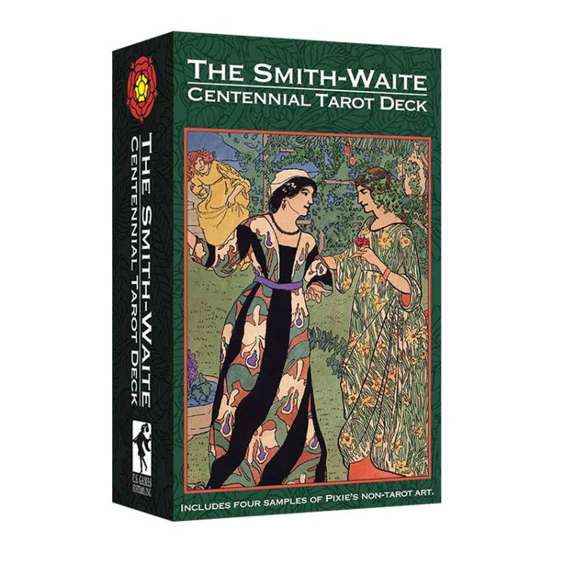 Smith Waite Continental Tarot 12x7cm include guide paper