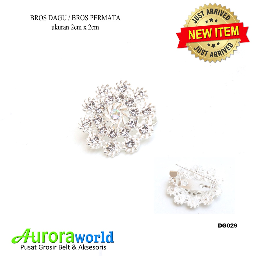 Auroraworld Bros hijab Bros Dagu Pin Hijab Mewah