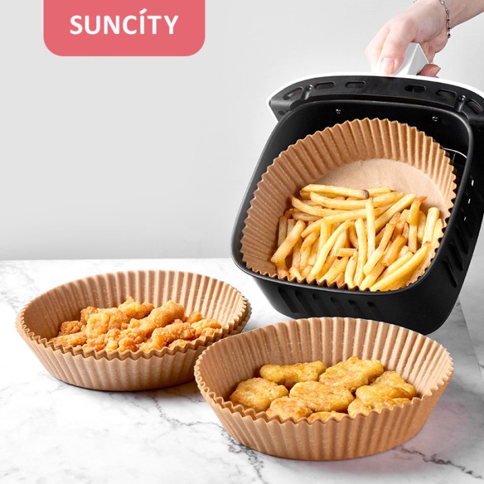 Suncity air fryer paper tray 50pcs / kertas tatakan airfryer gorengan