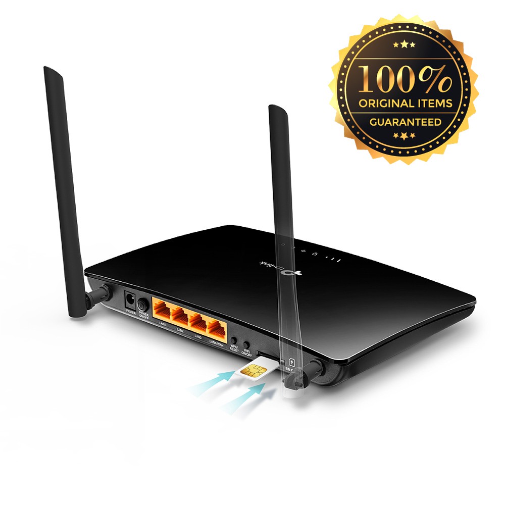 TPLINK TL-MR6400 Wireless 4G Router Resmi