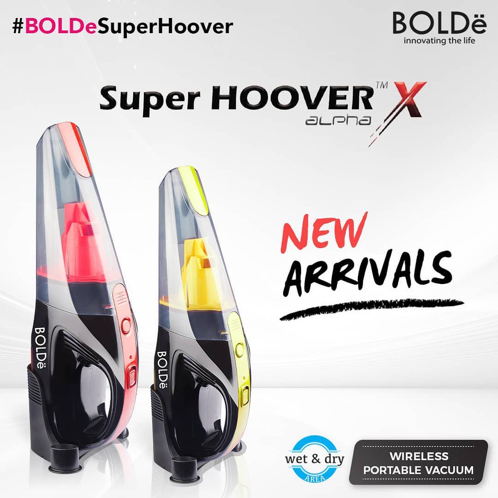 Vacum Cleaner Super HOOVER X ALPHA Wireless Original BOLDe