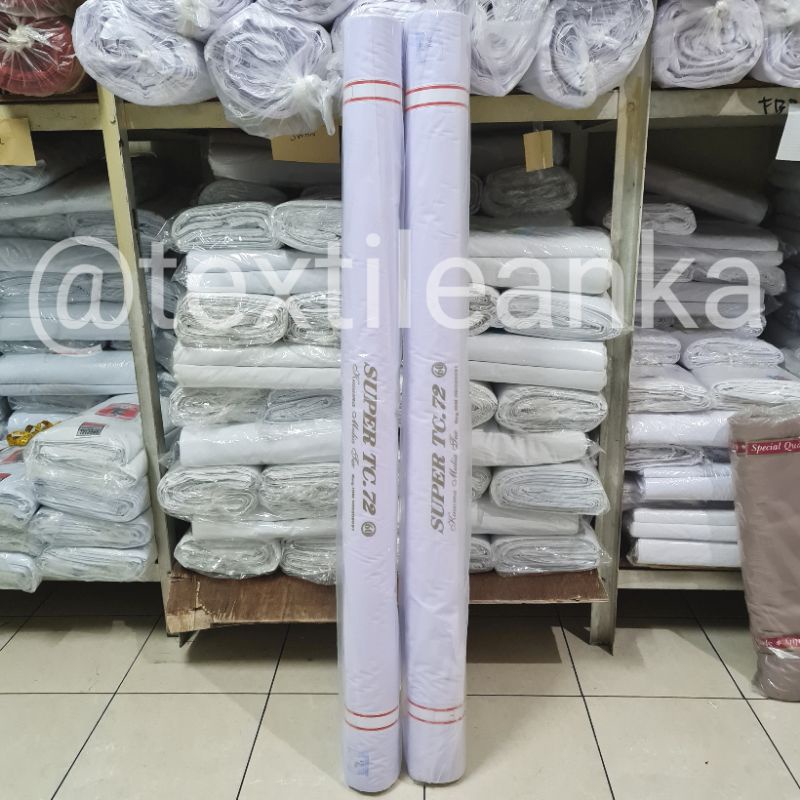 Kain TC 72 Tetoron Cotton TC Seragam Sekolah Baju Atasan Grosir Termurah TC Kemeja Sekolah
