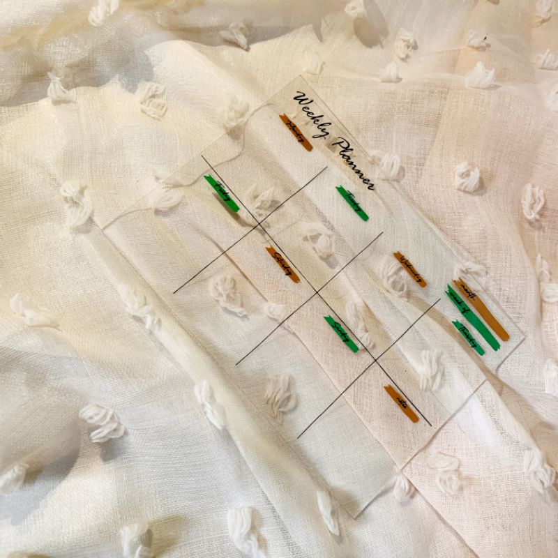 

Acrylic planner a5 / weekly planner / plan / daily planner / akrilik plan / to do list akrilik planner acrylic weekly monthly acrylic aesthetic akrilik desain akrilik estetik Acrylic Planner A3 A4 A5