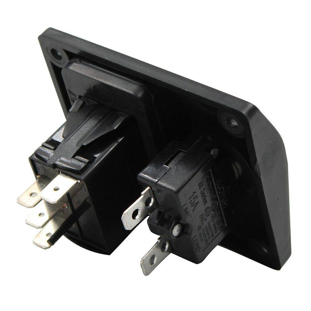 Preva Bilge Saklar Pompa Aksesoris Manual Auto Off 12V/24V Boats Panel