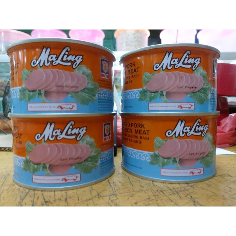 

HAM MALING TTS PORK LUNCHEON MEAT NON HALAL!!!!