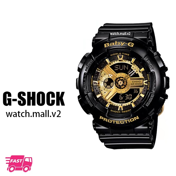 G-SHOCK GMA-S110MP Waterproof Ladies Watch Digital Watch Pink BABY-G BA110 Jam Tangan Wanita