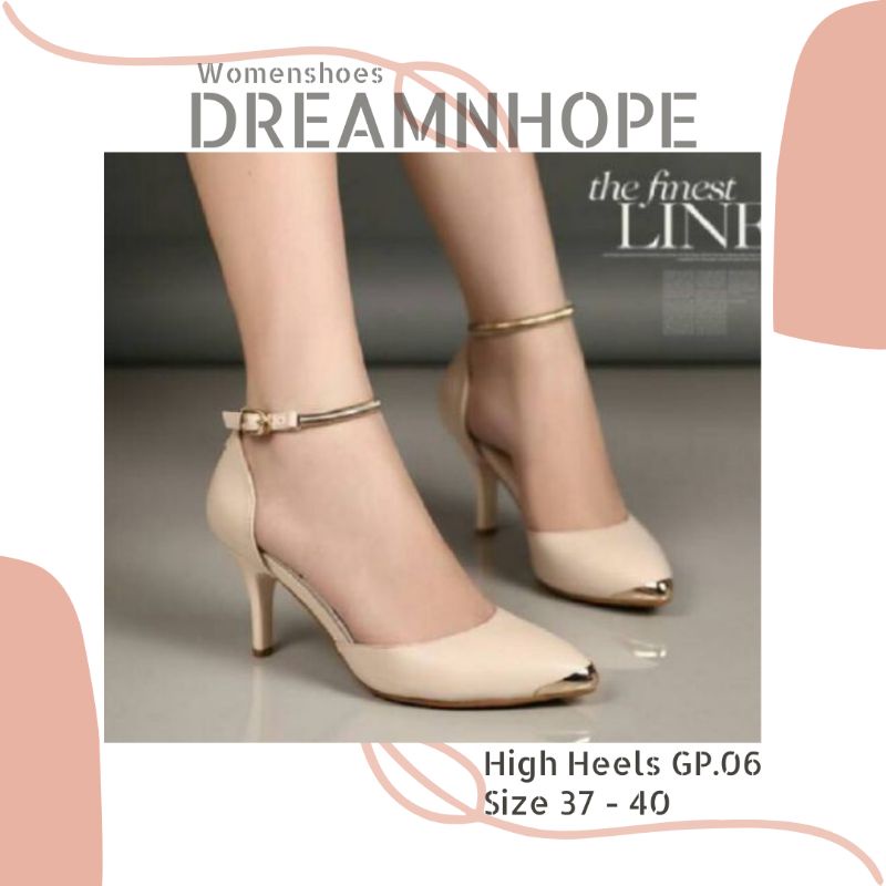 High Heels Wanita Kekinian Murah Sandal Hak Tinggi Wanita Sendal Tinggi Wanita Sandal Tinggi Cewek H