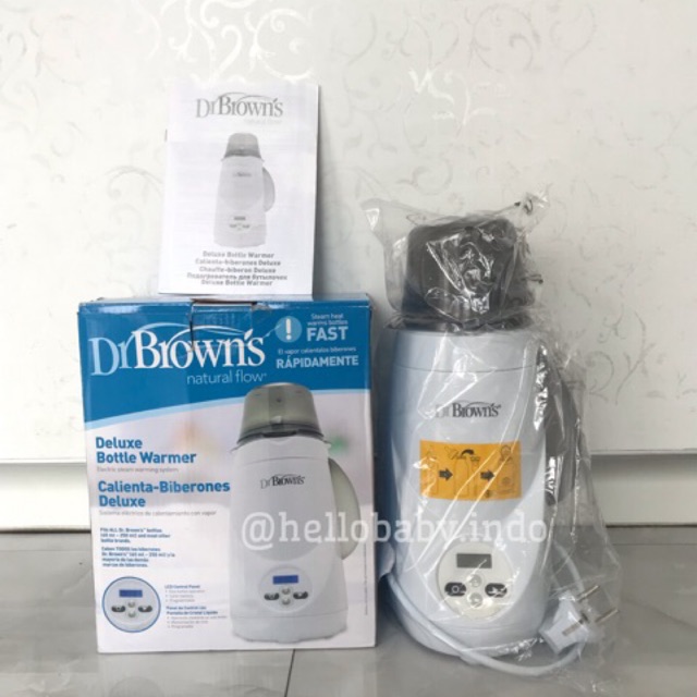 warming dr browns bottles