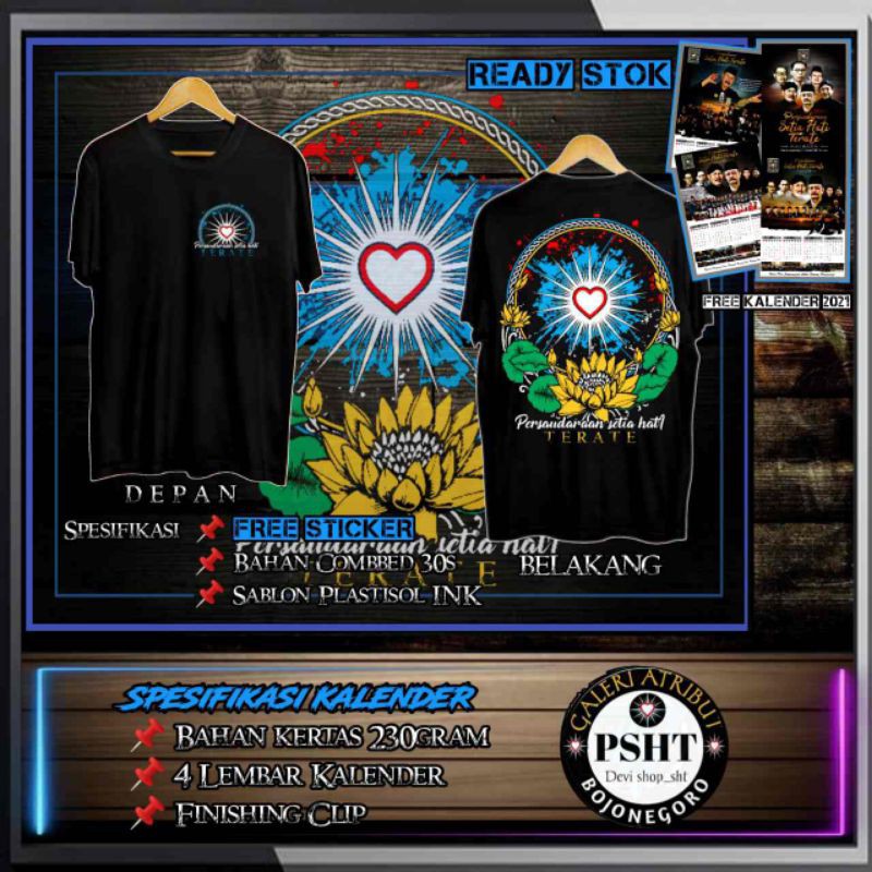 

Baju Motif PSHT Terbaru Sudah Berbonus Kalender Di tambah free Stiker Psht