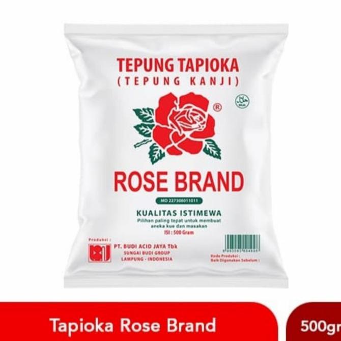 

vikriyansatyaveta5694 Tepung Tapioka Kanji Rose Brand 500 gr dus isi 20 Bungkus 10kg TERLARIS TERPERCAYA ORIGINAL