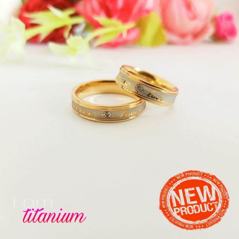 NEW CINCIN Titanium i love you forever harga satuan