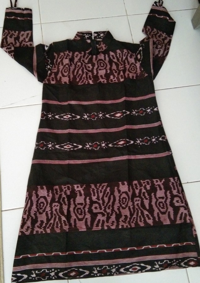 Atasan Batik Dolby Dolbi Dobby Doby Tenun Sutra Tulis Halus Katun Atbm Baron ,sarombit Atasan