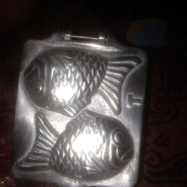 Cetakan Kue Waffle Motif Ikan Taiyaki Bungeoppang Korean Pan