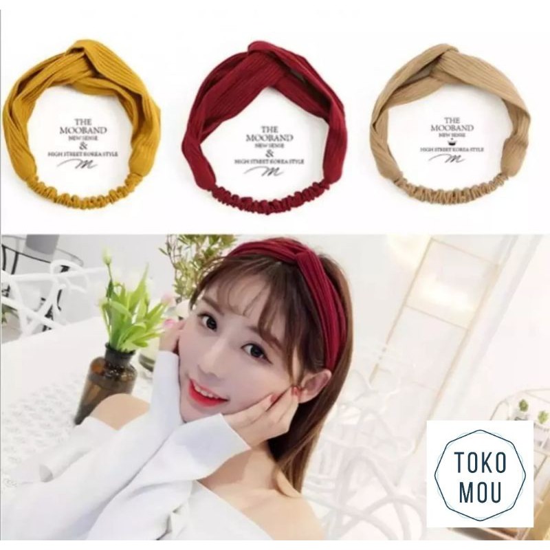 Bandana Korean Style / Bando Fashion Aksesoris Rambut