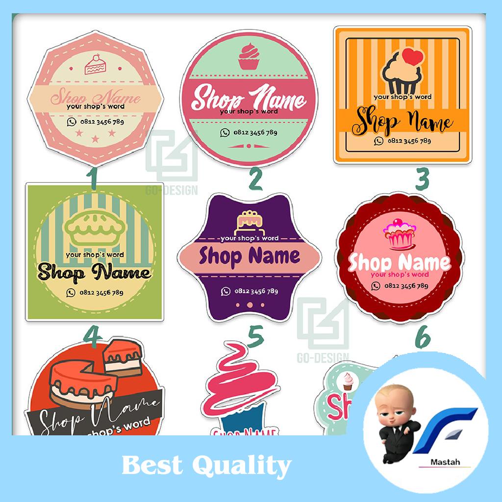 

FZR DIGIPRINT Cetak Stiker Label Makanan minuma Label Kemasan Cutting