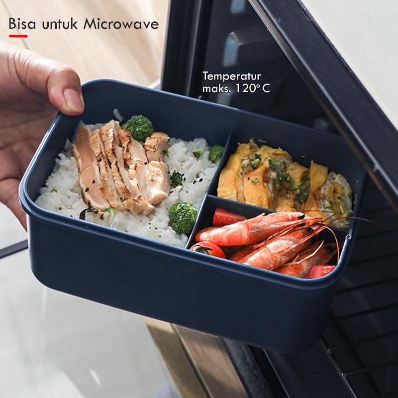 Lunch box - Kotak makan Jerami Bento box - Bekal makan jerami premium - Bekal Marble premium-Set Kotak Makan Siang BPA Free Tempat Makan Bento Multifungsi