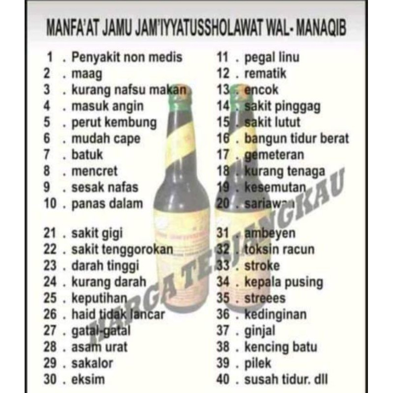 

Jamu Manaqib