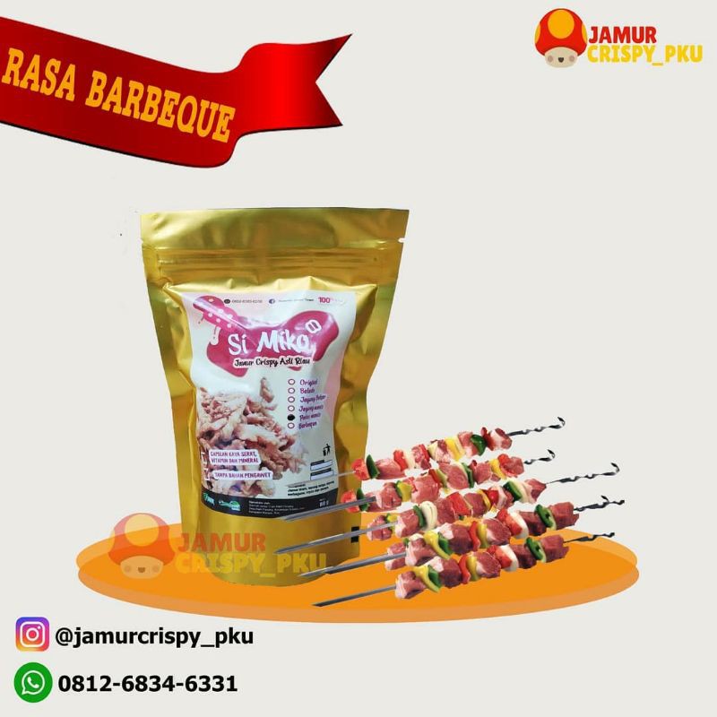 

Jamur Crispy Khas Riau (Barbeque)