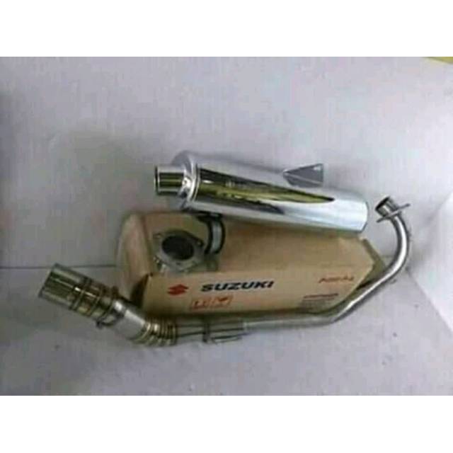 Knalpot ckd ori buat motor fu  vixion r15 byson cb150r