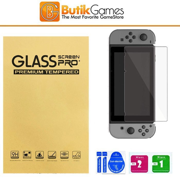 Anti Gores Nintendo Switch Tempered Glass Premium