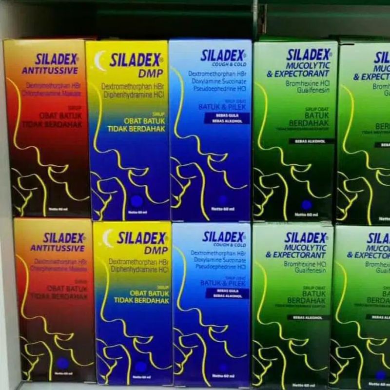 SILADEX / OBAT BATUK KERING / BATUK BERDAHAK / BATUK FLU BATUK PILEK