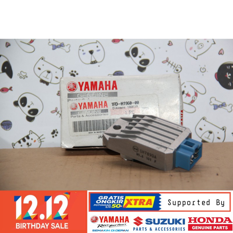 DIJAMIN ASLI REGULATOR KIPROK YAMAHA FORCE FI VEGA FORCE ORIGINAL BERKUALITAS
