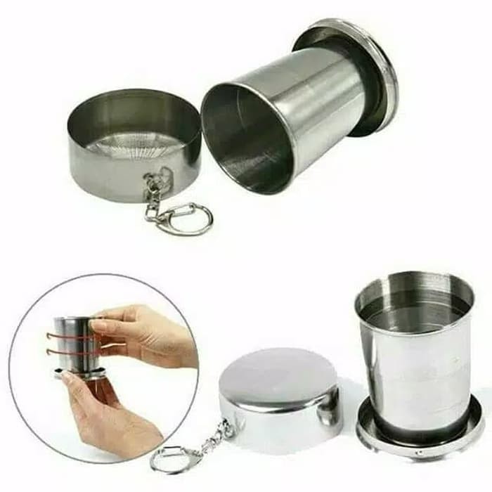 GELAS LIPAT STAINLESS 150ml