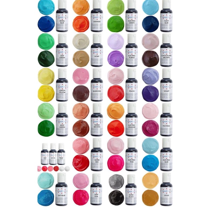 

Americolor Soft Gel Paste