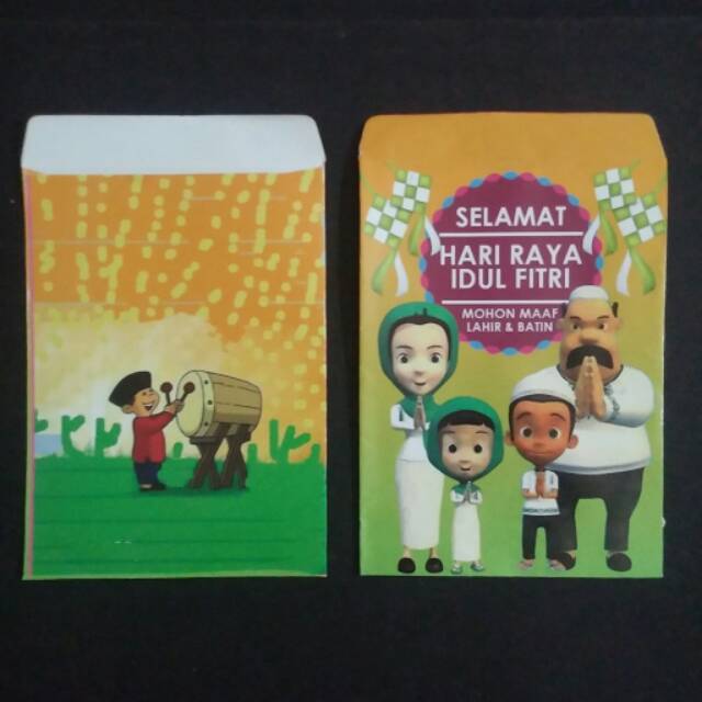 

Amplop angpau lebaran selamat idul fitri E (100 lembar)