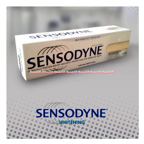 Sensodyne Gentle Whitening Daily Care 100gr Sensodyne Untuk Memperbaiki Gigi Sensitif Rasa Ngilu Untuk Gigi Pasta Gigi Sensitive