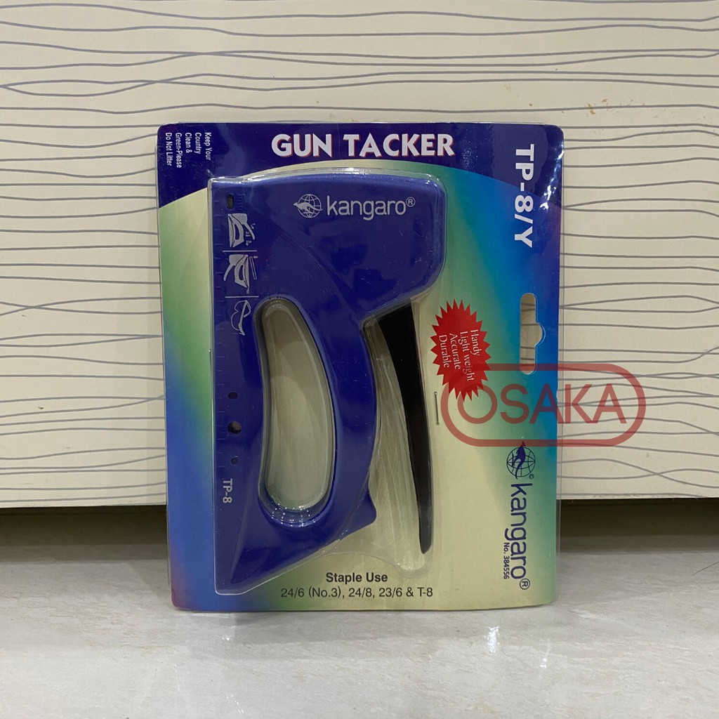 

Stapler Tembak / Gun Tacker Kangoro TP-8/Y