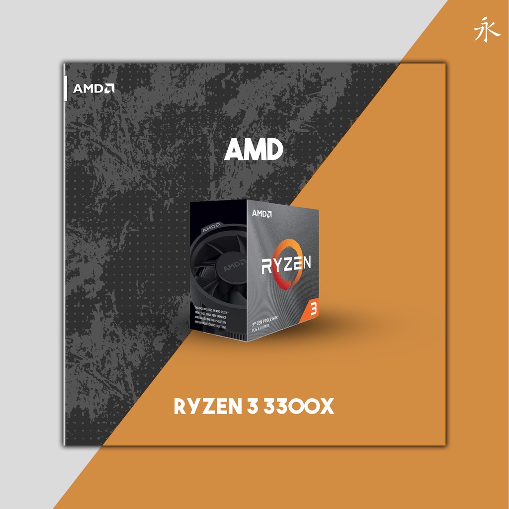 AMD RYZEN 3 3300X [PROCESSOR][AMD]