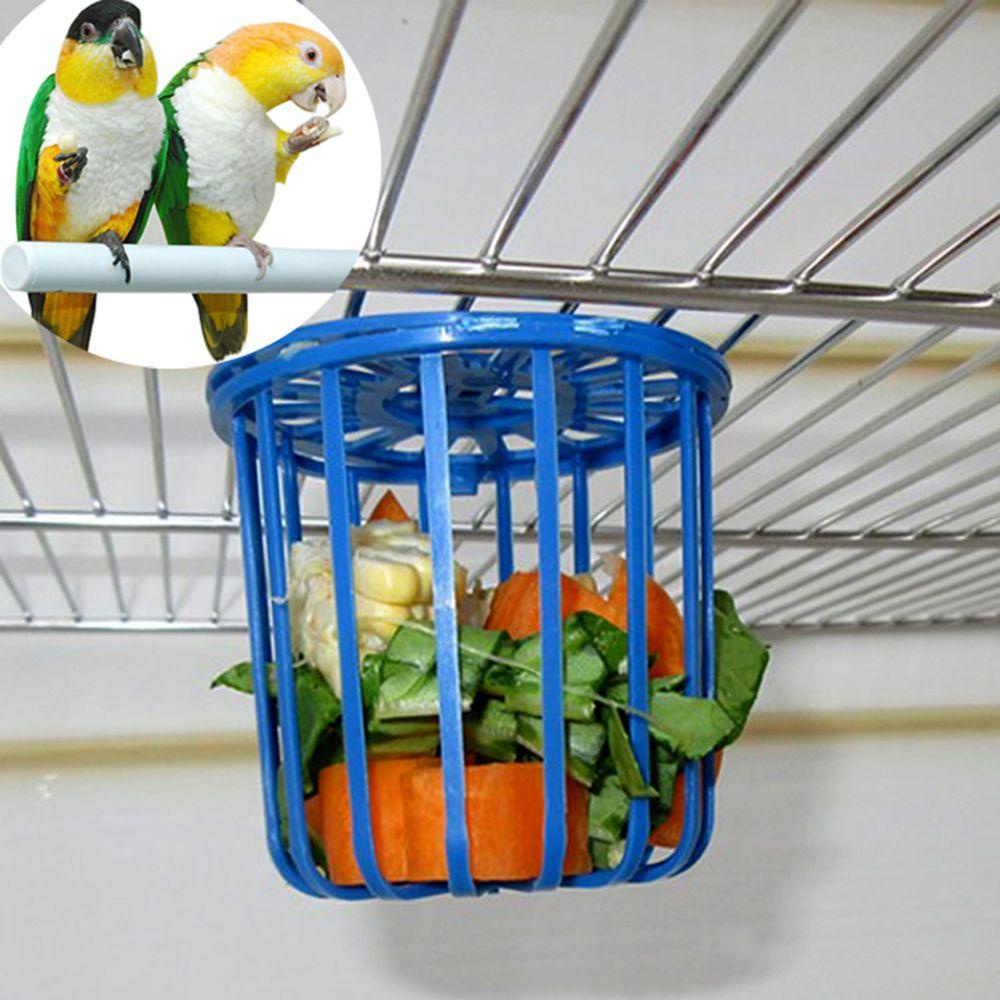 Solighter Bird Feeder Cage Aksesoris Perlengkapan Burung Pakan Burung Pakan Burung Beo